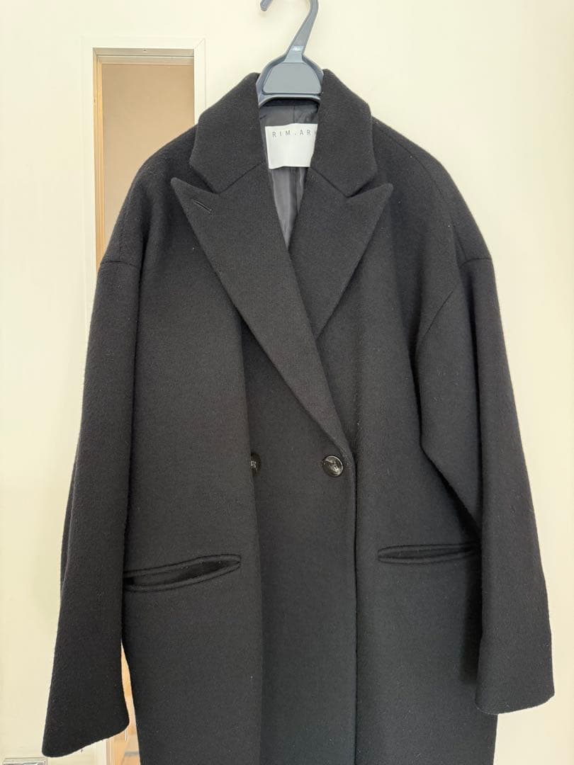 RIM.ARK Double breast maxi CT 36 ブラック