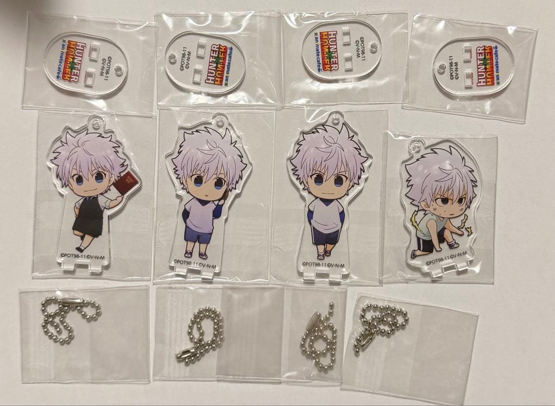 ハンターハンター　アニメイトカフェ　キルア　アクリルスタンド