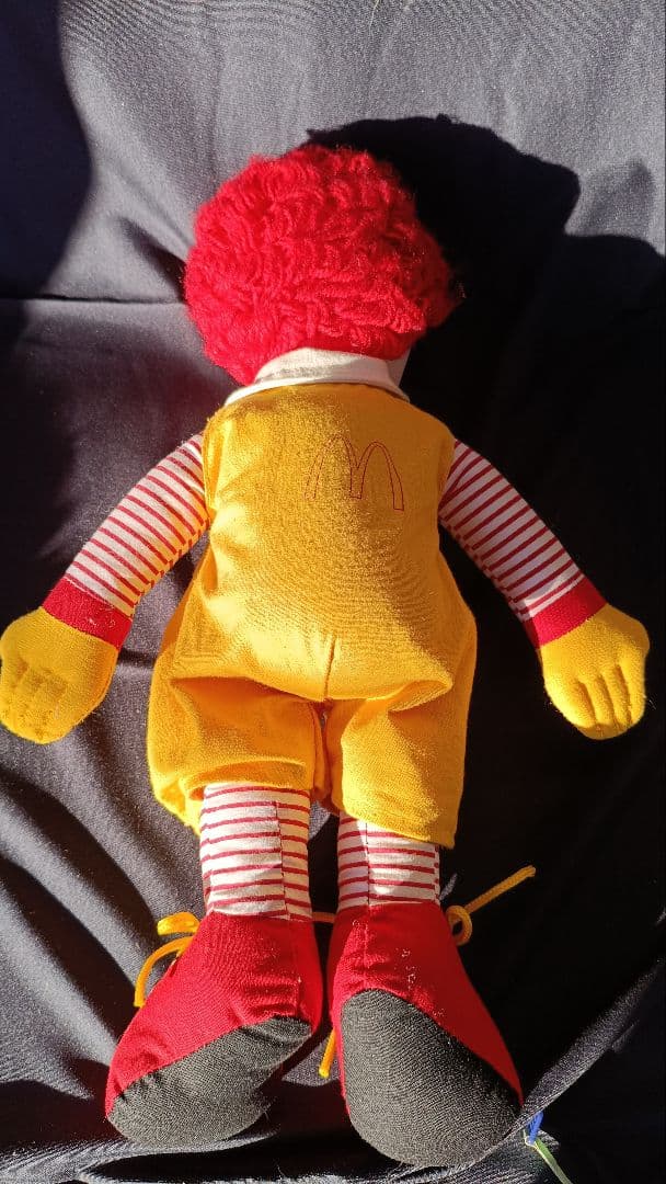 ドナルド　マクドナルド　ビンテージ　ぬいぐるみ　アメトイ　ロナウド