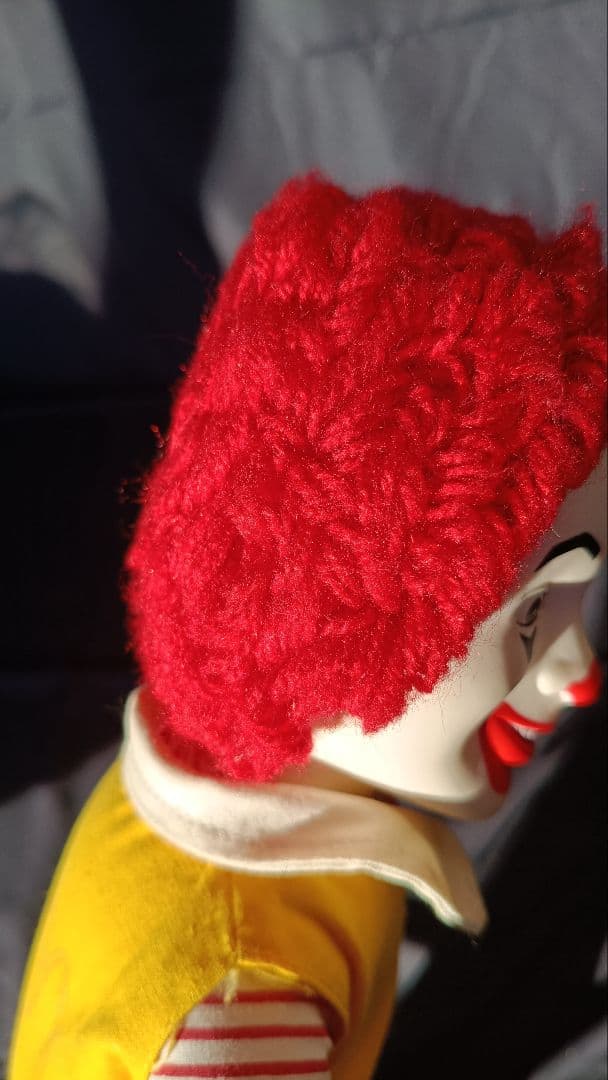 ドナルド　マクドナルド　ビンテージ　ぬいぐるみ　アメトイ　ロナウド