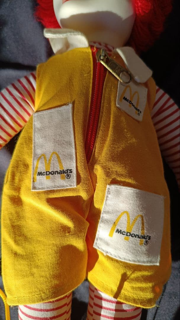 ドナルド　マクドナルド　ビンテージ　ぬいぐるみ　アメトイ　ロナウド