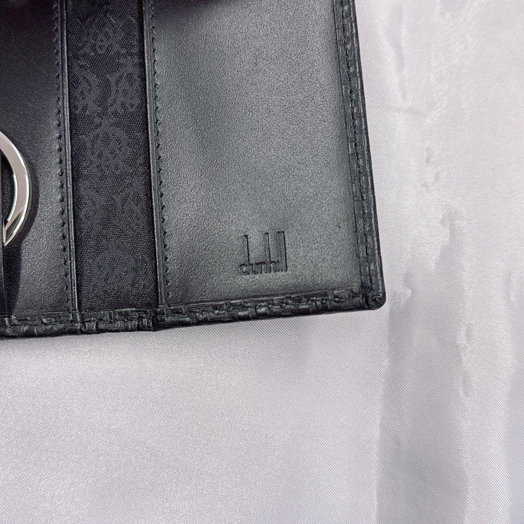 ダンヒル dunhill キーケース 6連 ブラック レザー メンズ ★278