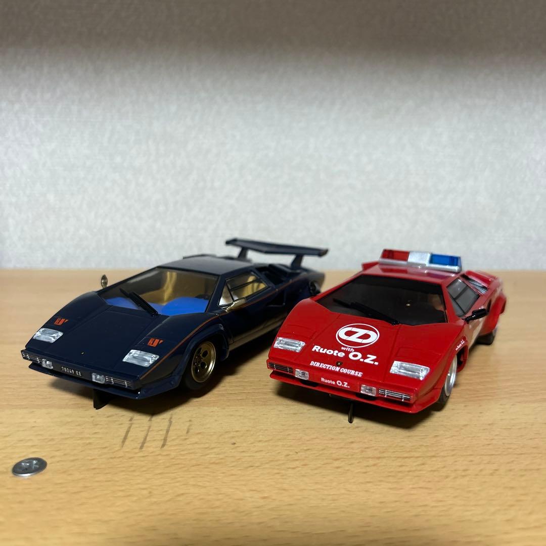 極美品！！　スロットカー　スケーレックス　ランボルギーニカウンタック　1/32