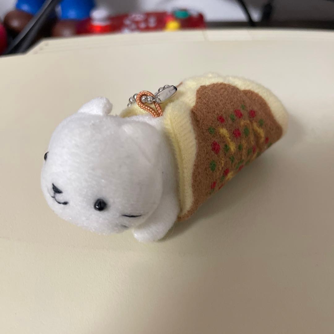 にゃんにゃんにゃんこ　お好み焼き　ぬいぐるみ　キーホルダー　サンエックス　平成