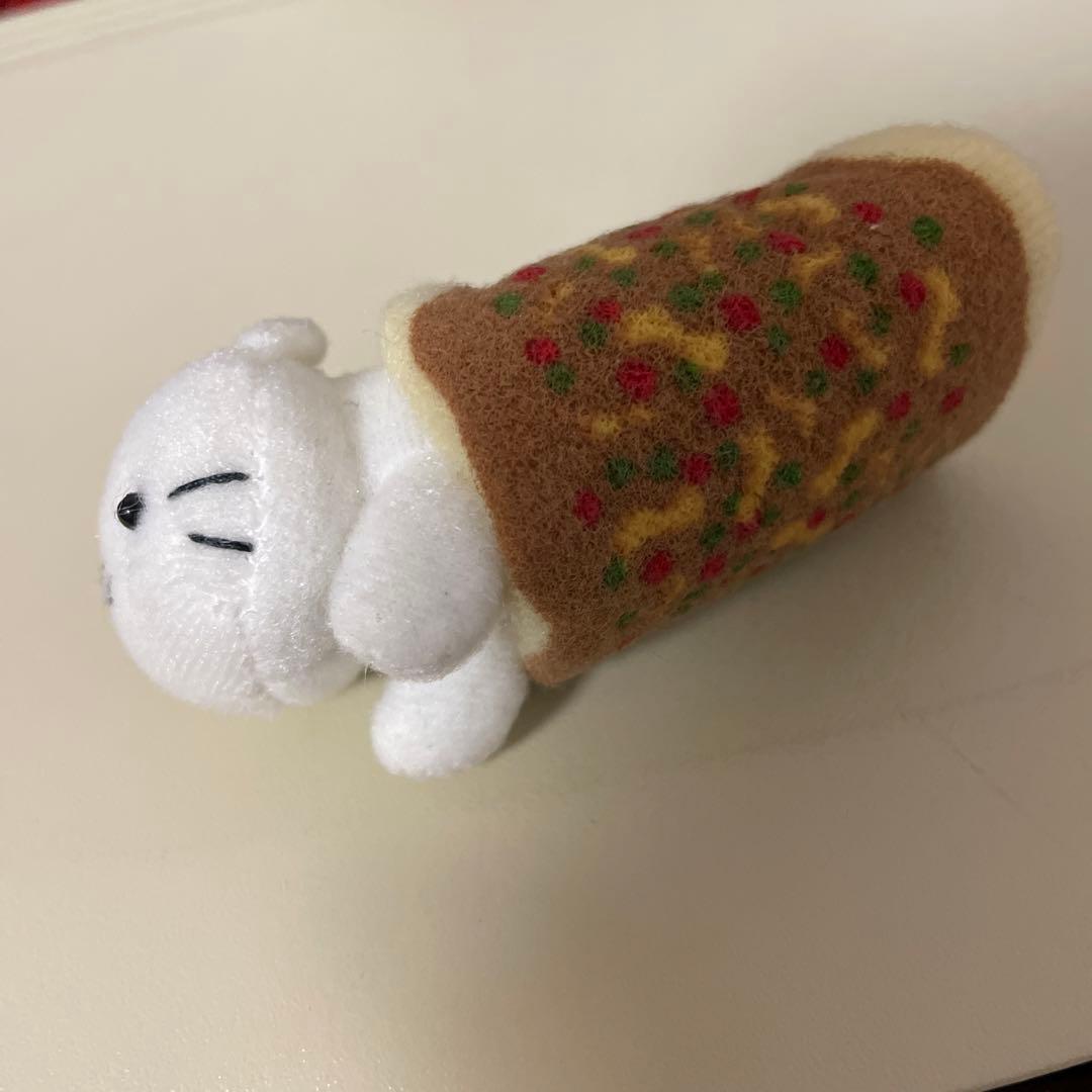 にゃんにゃんにゃんこ　お好み焼き　ぬいぐるみ　キーホルダー　サンエックス　平成