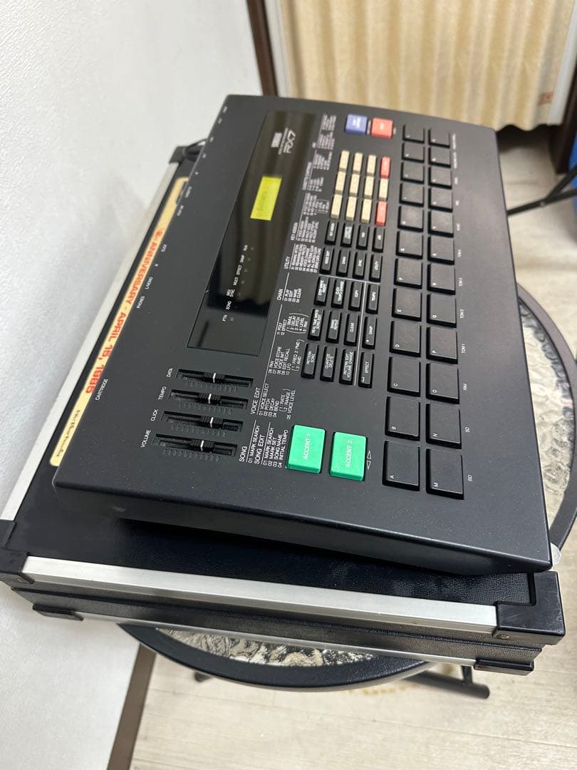 YAMAHA RX7 リズムマシン（メモリーカセット付き）