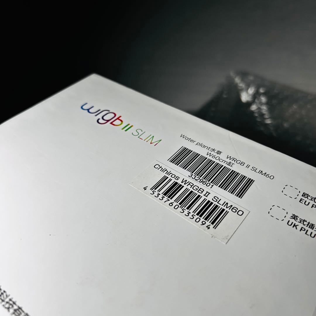 Ｃｈｉｈｉｒｏｓ　ＬＥＤ　ＷＲＧＢ２　ＳＬＩＭ６０　ブラック　ＲＧＢライト