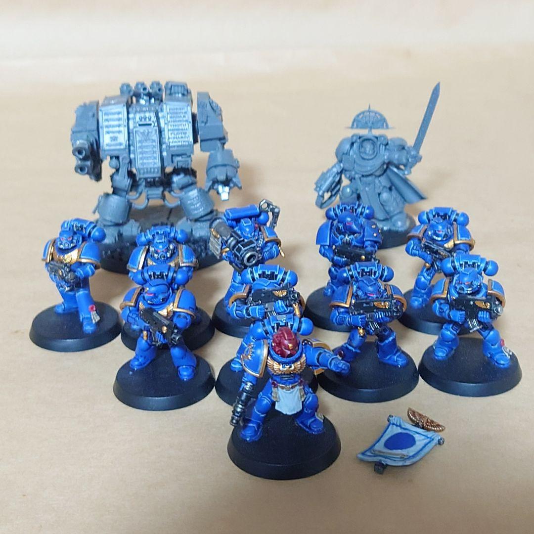Warhammer40K スペースマリーンまとめ 組み立て済み