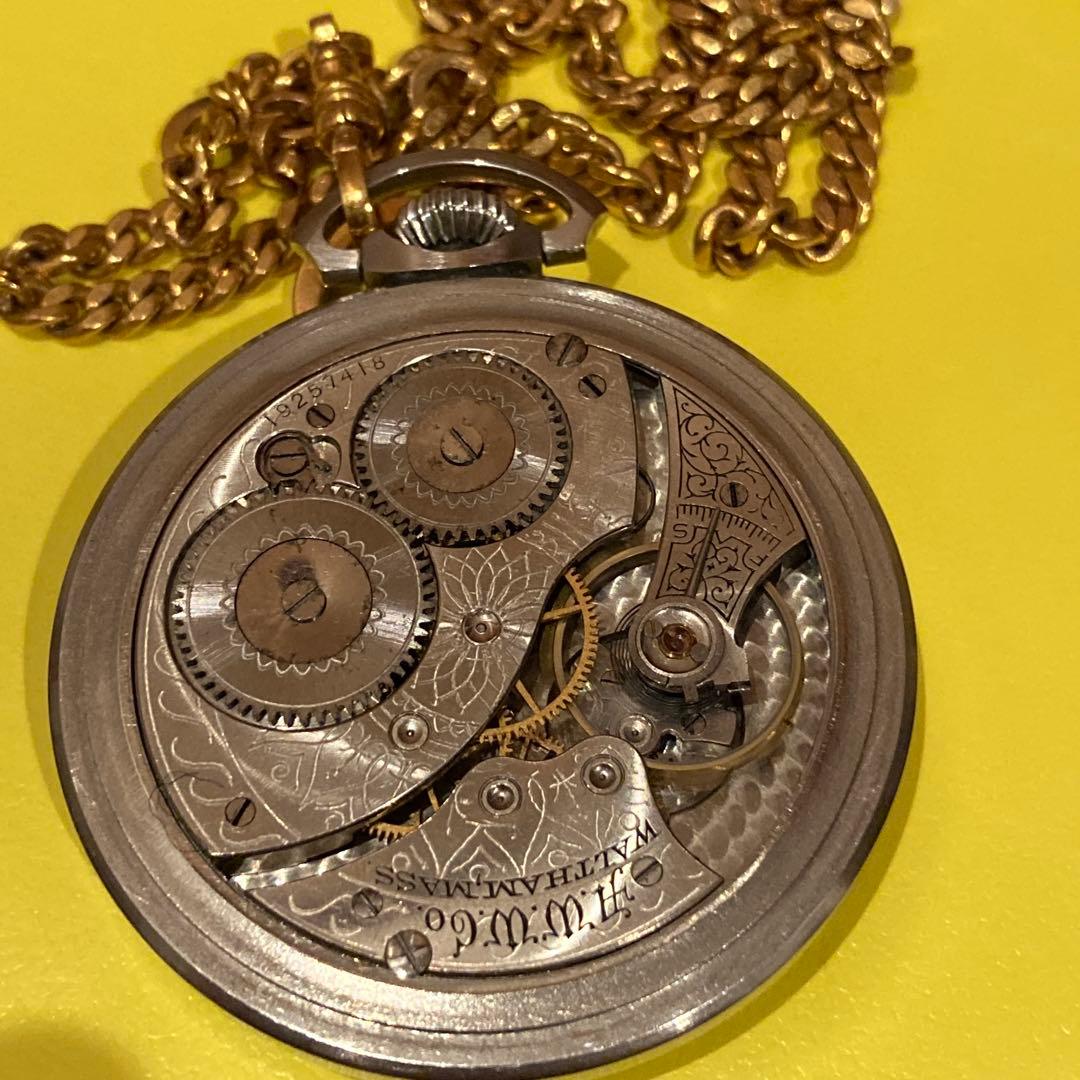 Waltham 7石 懐中時計 ウォルサム