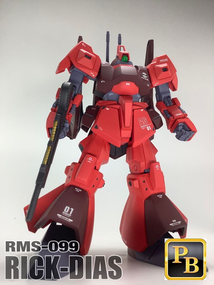 プレバン限定 HG RMS-099 リック・ディアス【クワトロ・バジーナカラー】