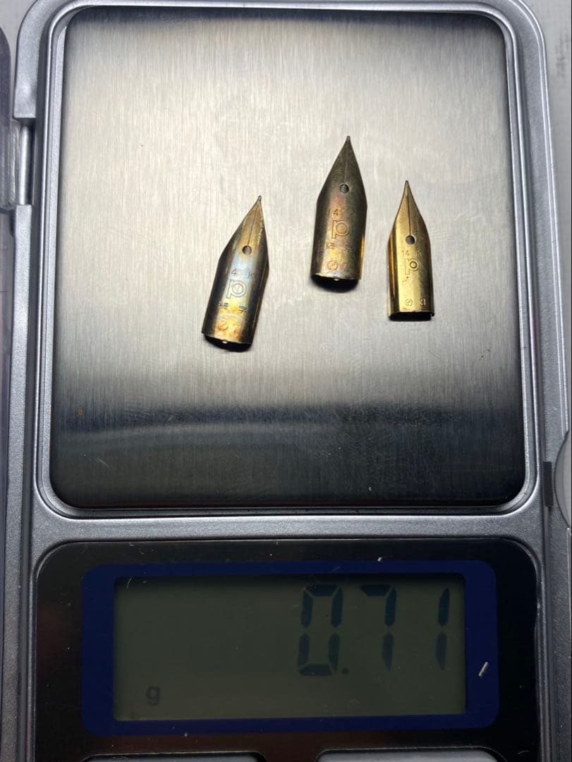 工芸品 No.106 14k 0.71g 18k 0.17g