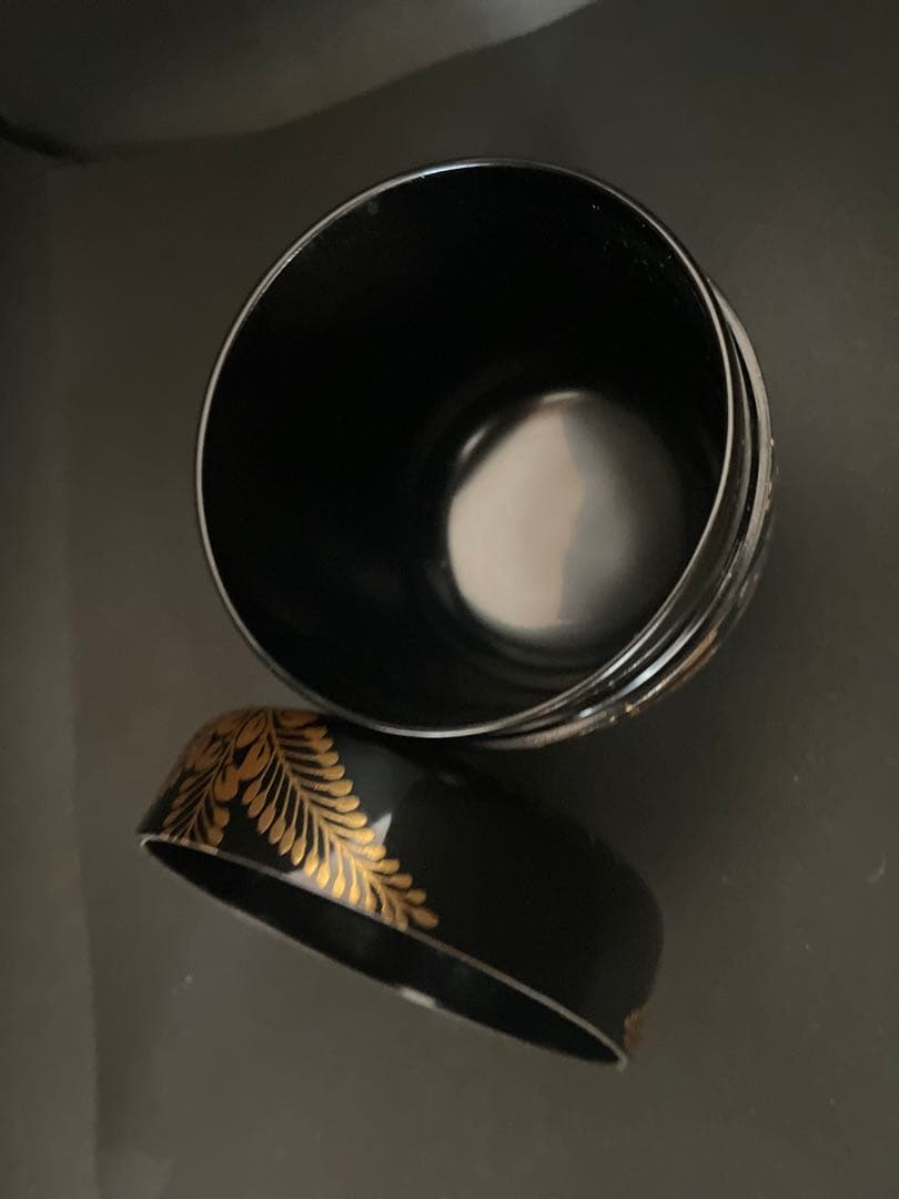 一后一兆　大棗　秋草蒔絵　共箱付