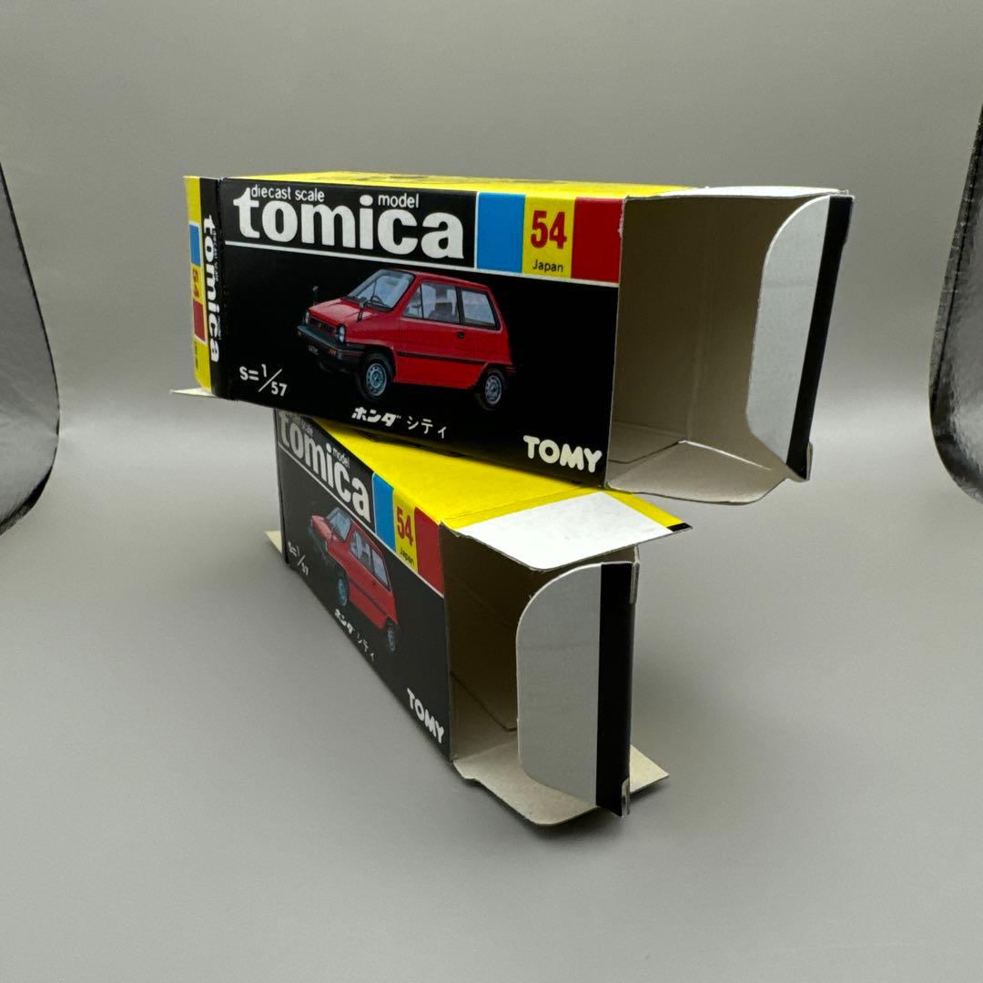 トミカ黒箱54-3ホンダシティ・シティフェア販売商品6台(1982 年9月開催)