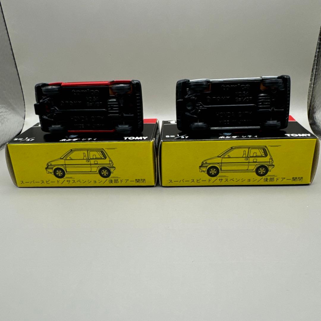 トミカ黒箱54-3ホンダシティ・シティフェア販売商品6台(1982 年9月開催)