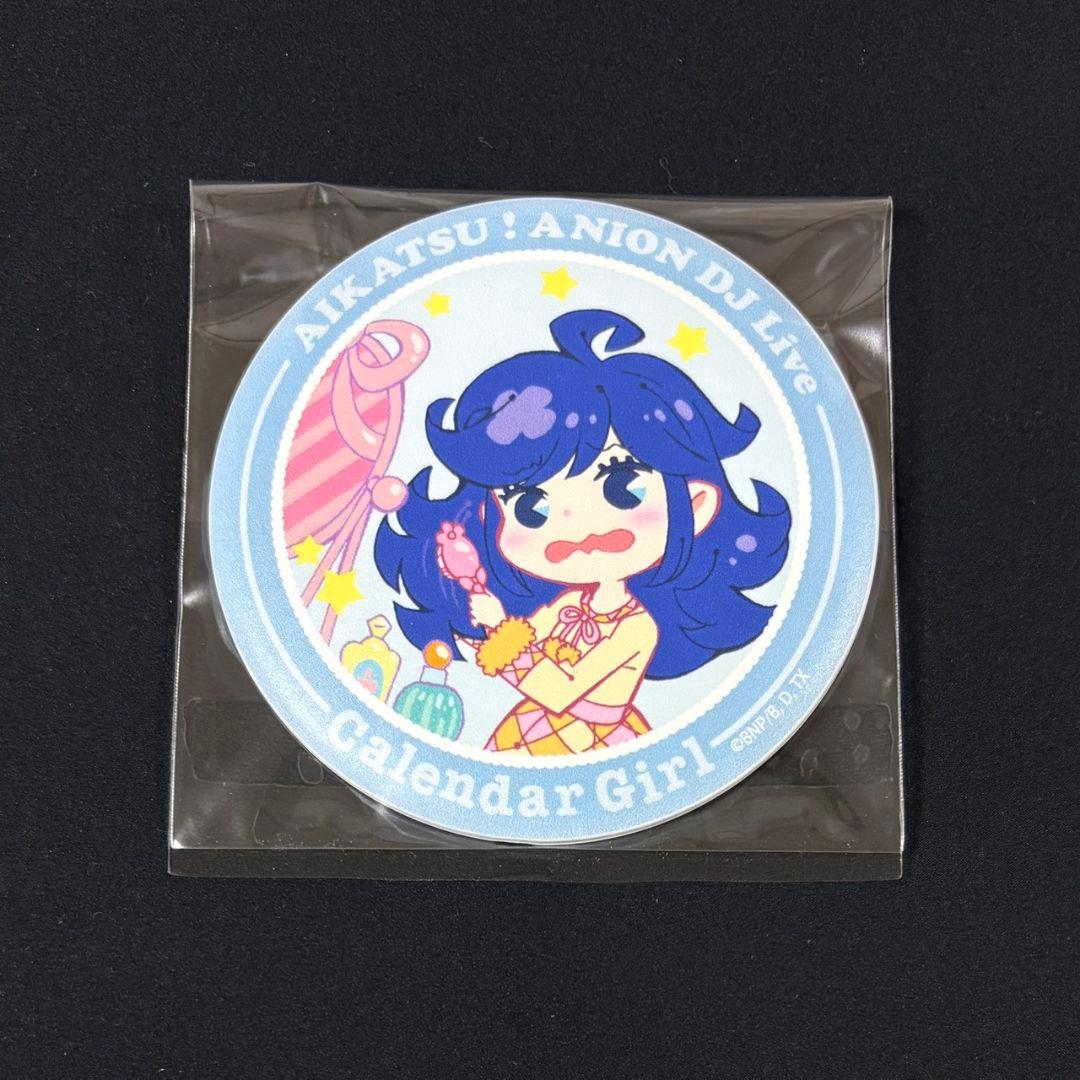アイカツ!　アニON　カレンダーガール　マグバッジ　霧矢あおい