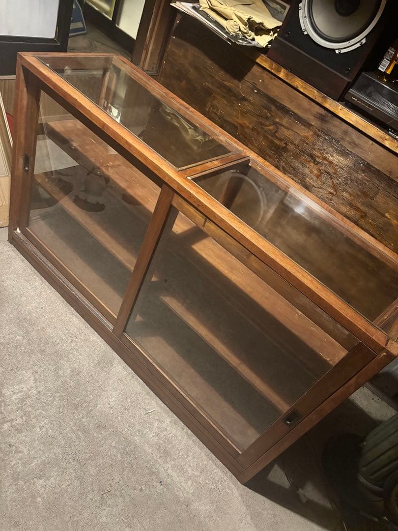 ◆アンティークガラスショーケース