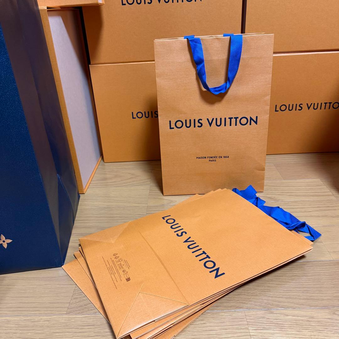 ★直接お取引限定★ 本物 ルイヴィトン BOX 空き箱 ショッパー 純正 紙袋