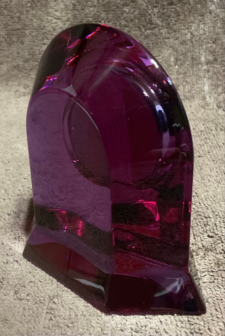 新品1970年代フランス製バカラ 置時計クリスタルガラス　 (ビンテージAAA)