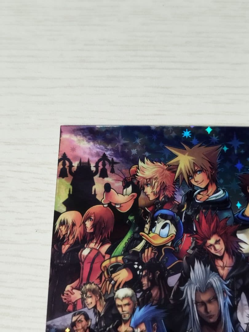 キングダムハーツ　シークレット　アートミュージアム　1-114 箔押し　サイン