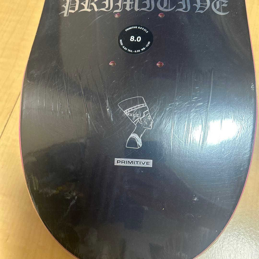 Primitive×2pac スケートボードデッキ　8インチ