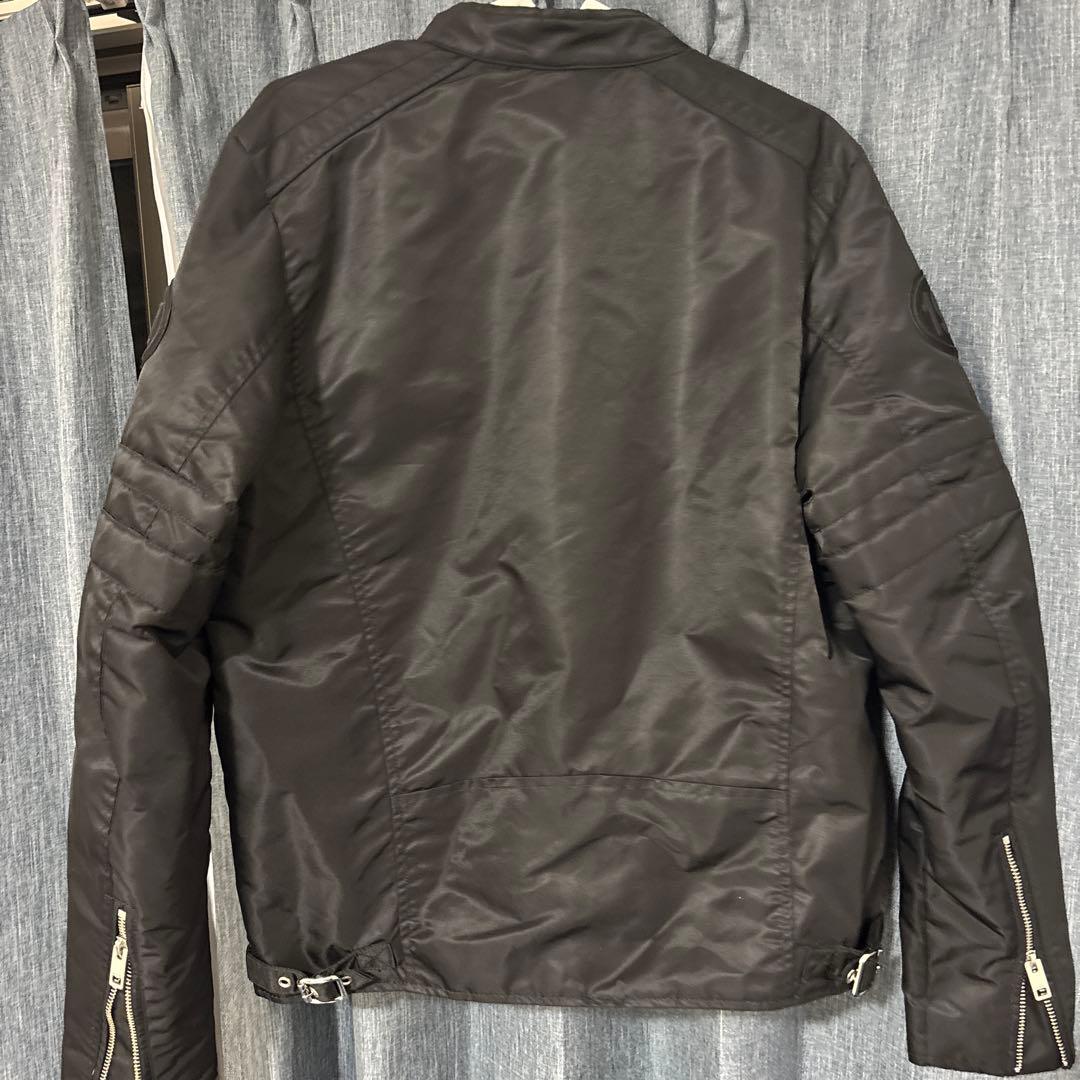 DIESEL シングルライダースジャケット 黒