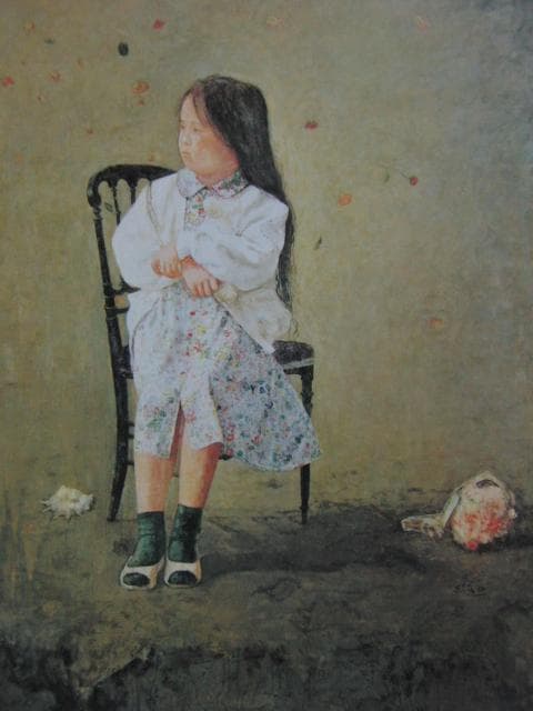 大津英敏、白い風、希少な画集より、新品高級額・額装付