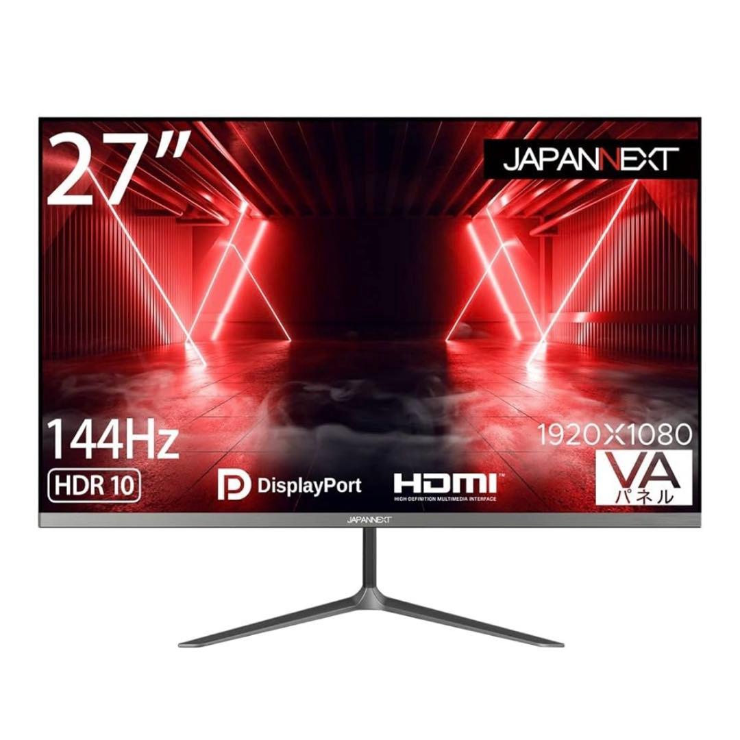 JAPANNEXT 27インチ ゲーミングモニター