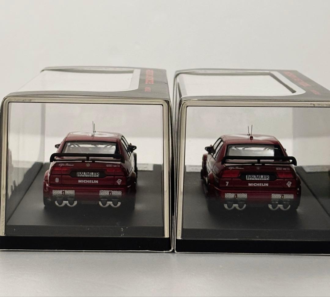 hpi 1/43 アルファロメオ 155 V6 TI '93 DTM 2台セット