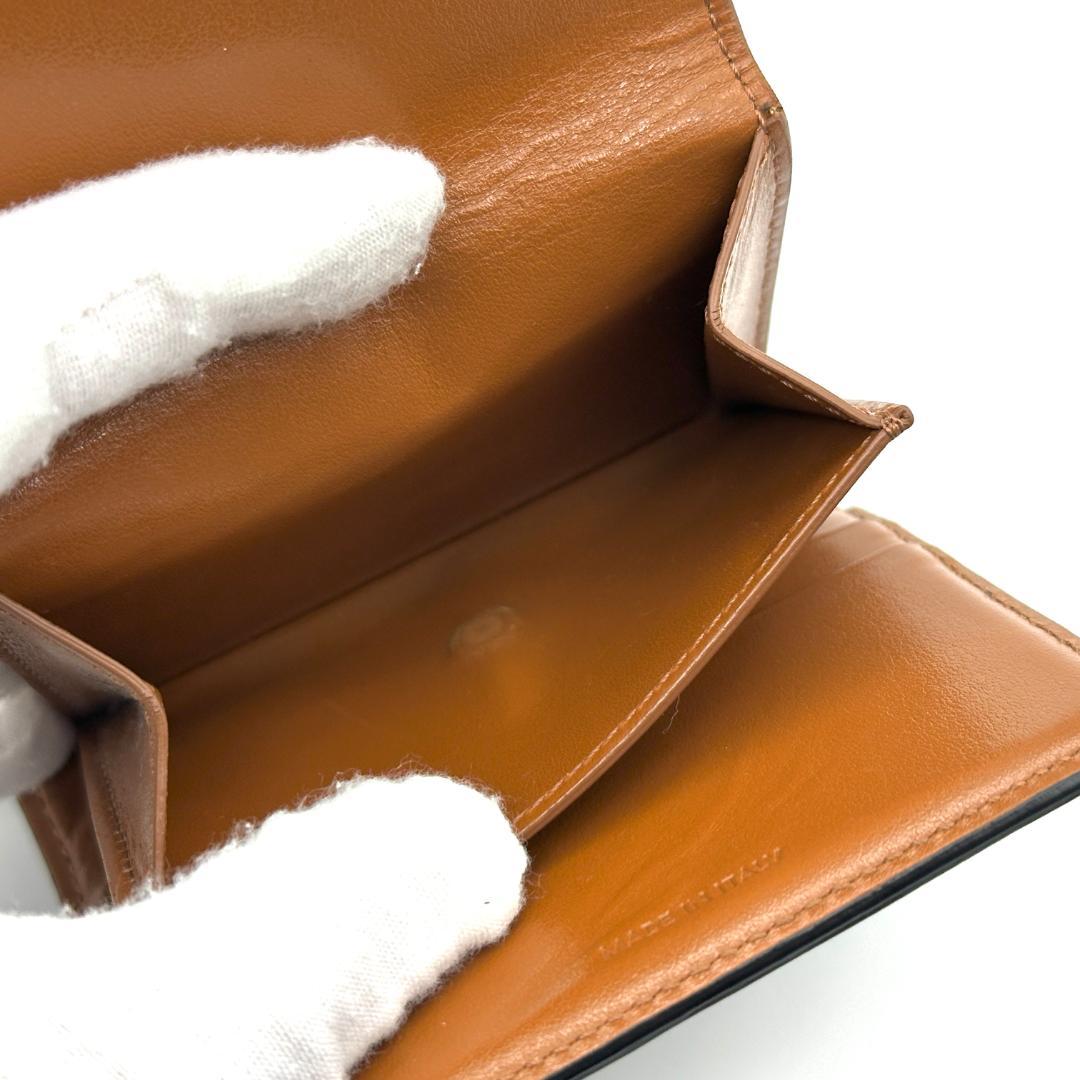 【極美品】セリーヌ　スモール フラップウォレット トリオンフキャンバス　折財布