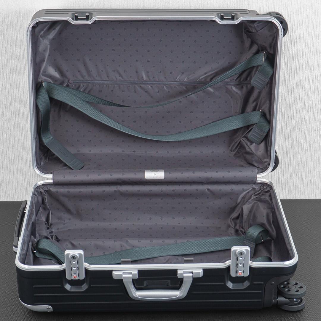 生涯保証 リモワ ハイブリッド チェックインM 62L 4輪 TSAロック 黒