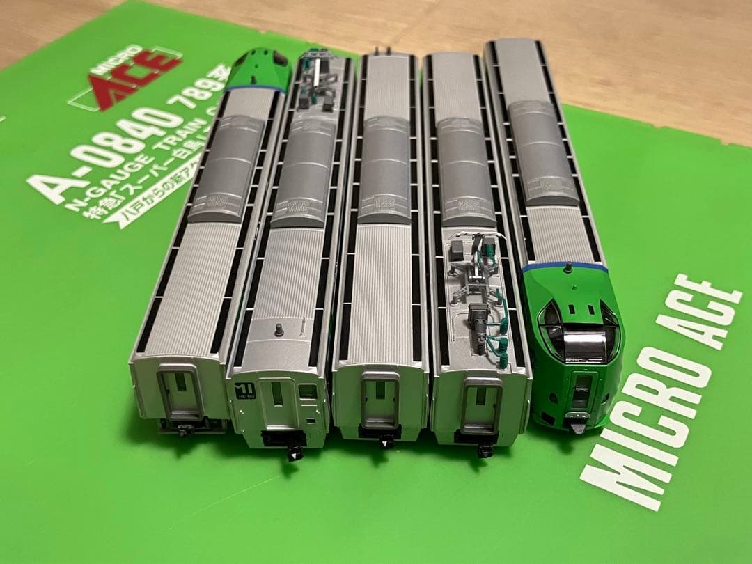 マイクロエース　A-0840 789系　スーパー白鳥　基本5両セット　室内灯装備