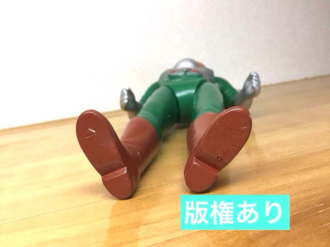 ポピー 仮面ライダーV3 ミドル ソフビ 人形 石森章太郎 漫画 特撮 駄玩具