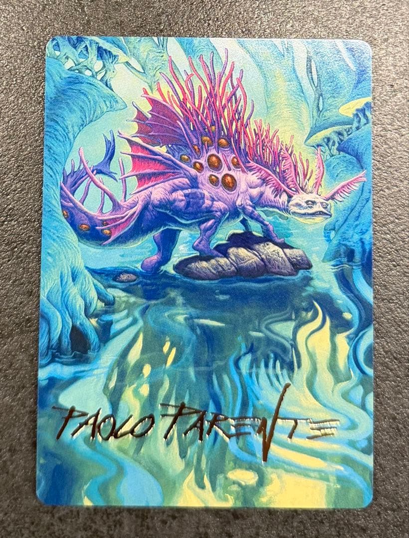 【NM】幽愁 ボーダーレス4枚セット 日本語 サインアートカード付き