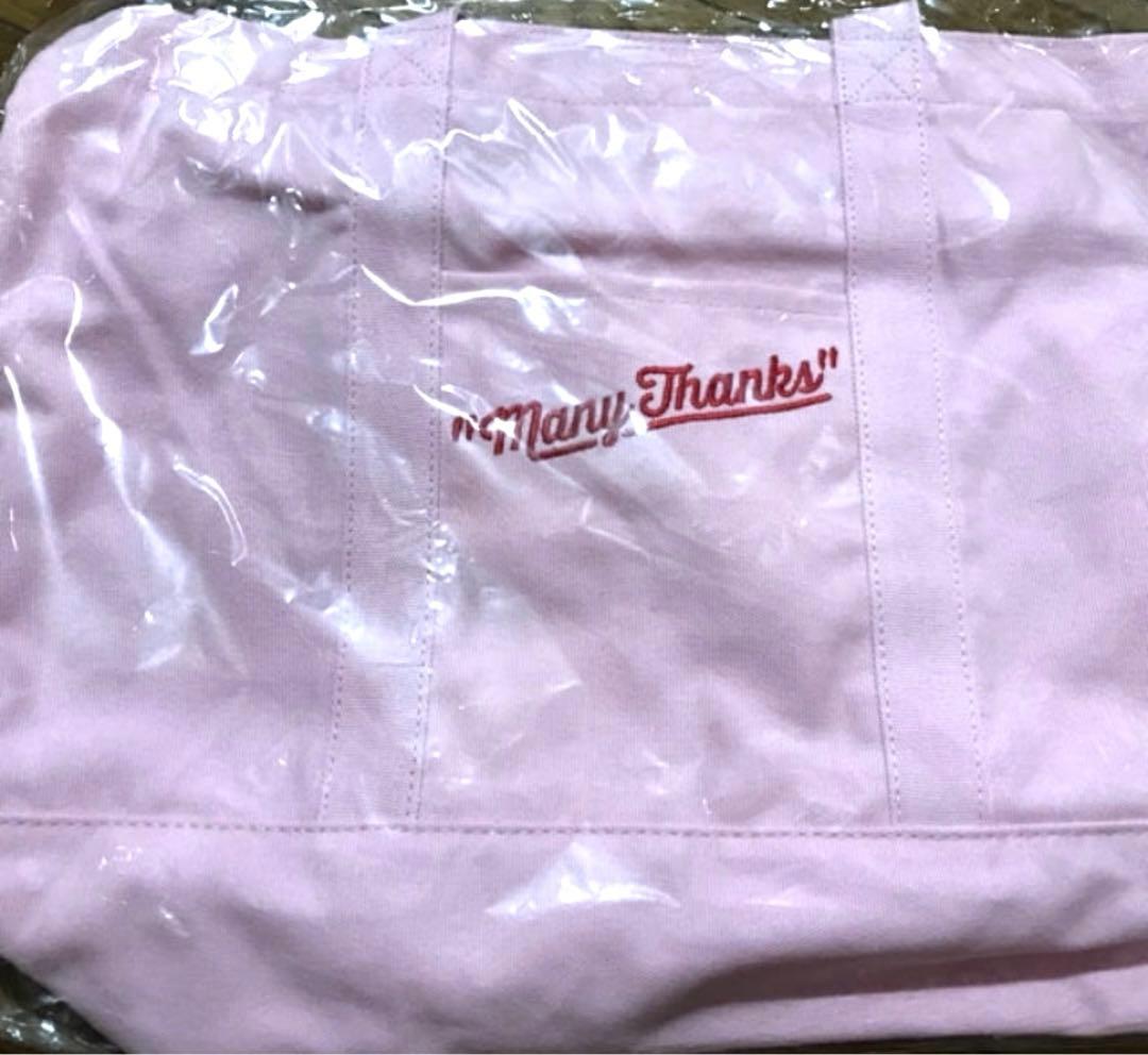 西野カナ　トートバック　2017 many thanks ドームツアグッズ