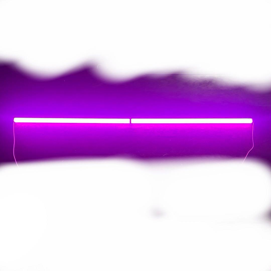 100cm ネオン菅　LED ミルキーピンク　カラー蛍光灯