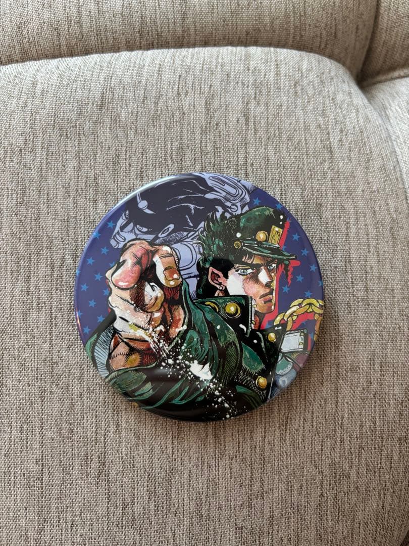 JOJO ジョジョの奇妙な冒険 空条承太郎 缶バッジ