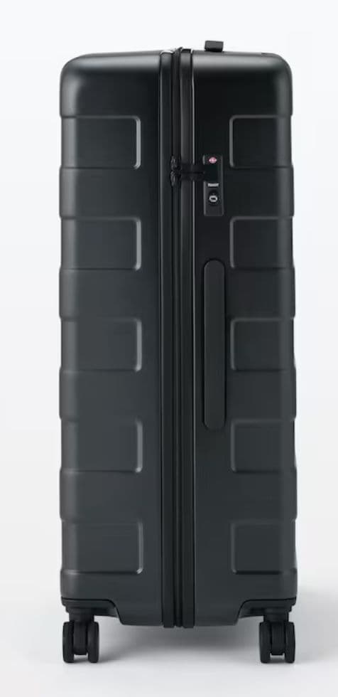 無印良品バーを自由に調節できる　ハードキャリーケース（105Ｌ）