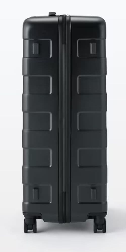 無印良品バーを自由に調節できる　ハードキャリーケース（105Ｌ）