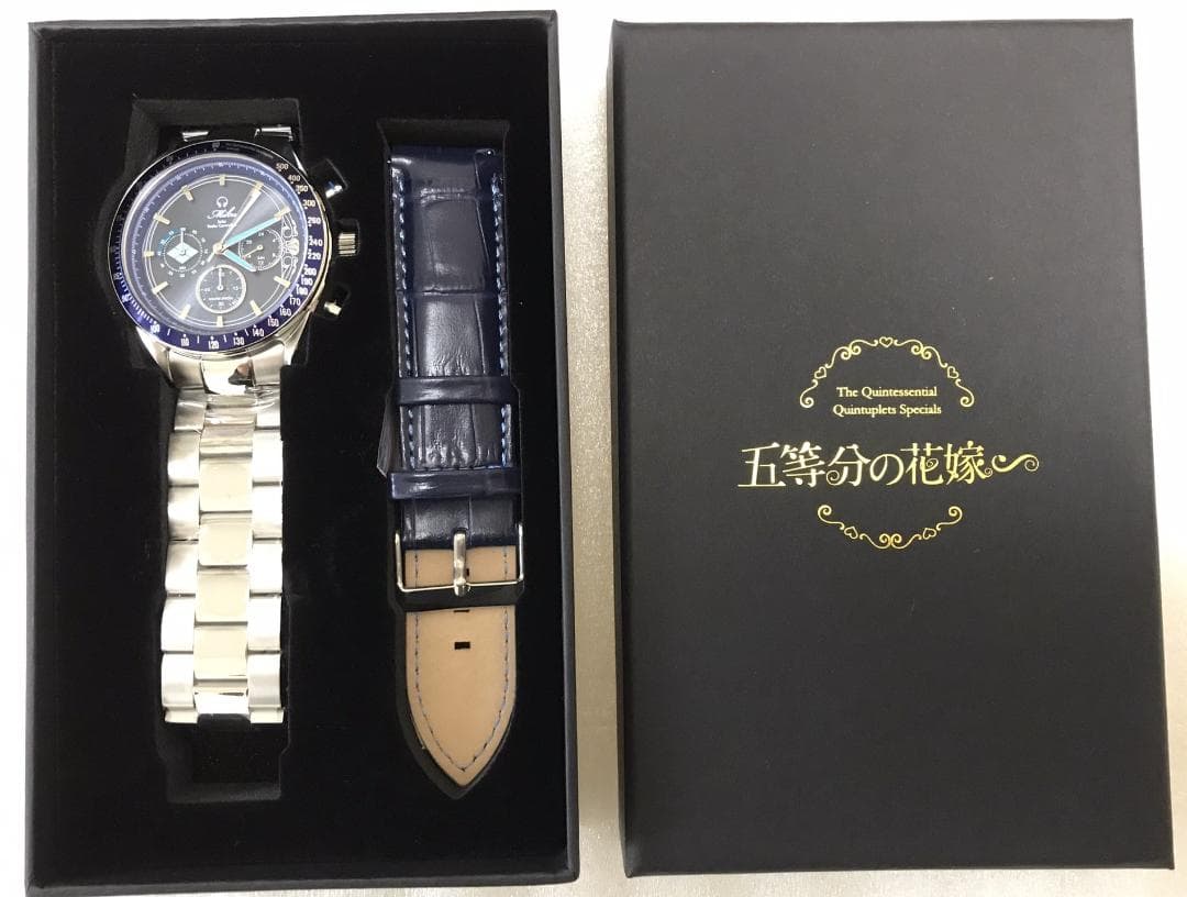 五等分の花嫁 三玖 プレミアム 腕時計 電波ソーラークロノグラフ WM 限定品