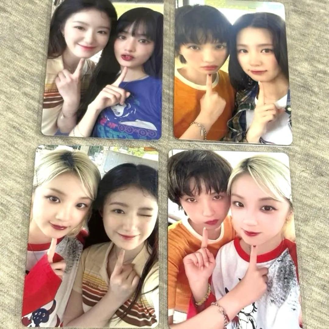 i-dle 日本ツアー埼玉会場 ユニット トレカ四枚セット