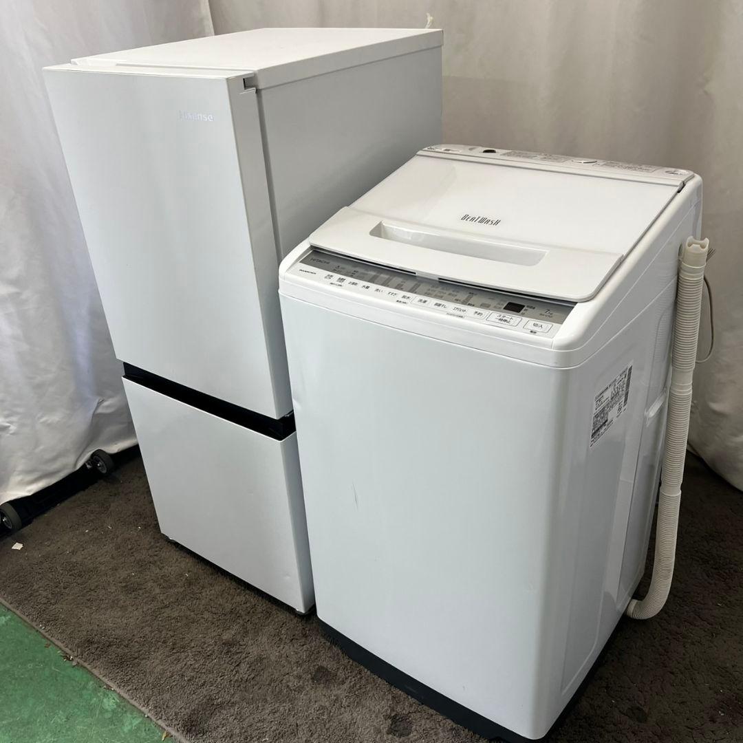 801　 洗濯機　冷蔵庫　22年製一人暮らし　 ビートウォッシュ　安い　設置無料