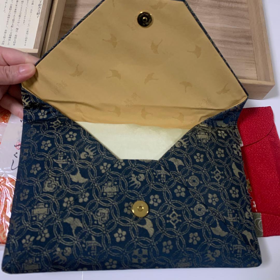 龍村美術織物 茶道用帛紗 6点セット 和柄 新品 美品 木箱付き