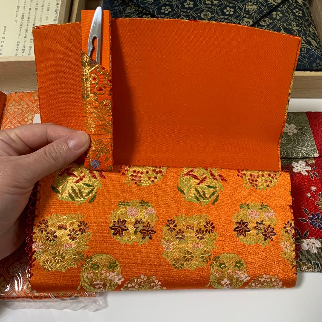 龍村美術織物 茶道用帛紗 6点セット 和柄 新品 美品 木箱付き