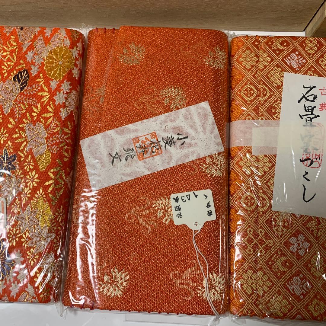 龍村美術織物 茶道用帛紗 6点セット 和柄 新品 美品 木箱付き