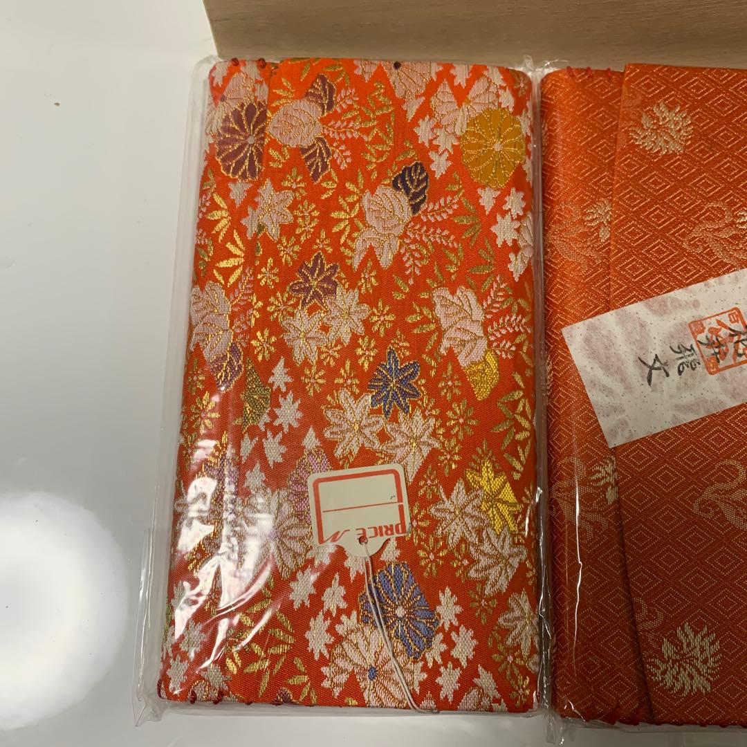 龍村美術織物 茶道用帛紗 6点セット 和柄 新品 美品 木箱付き