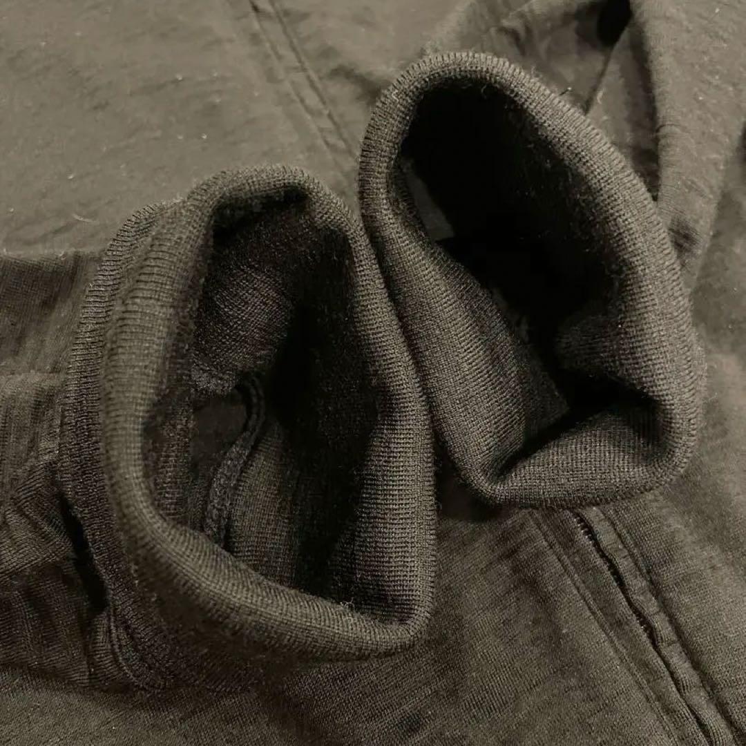 山と道 メリノパーカー ブラック M 100% Merino Zip Hoody