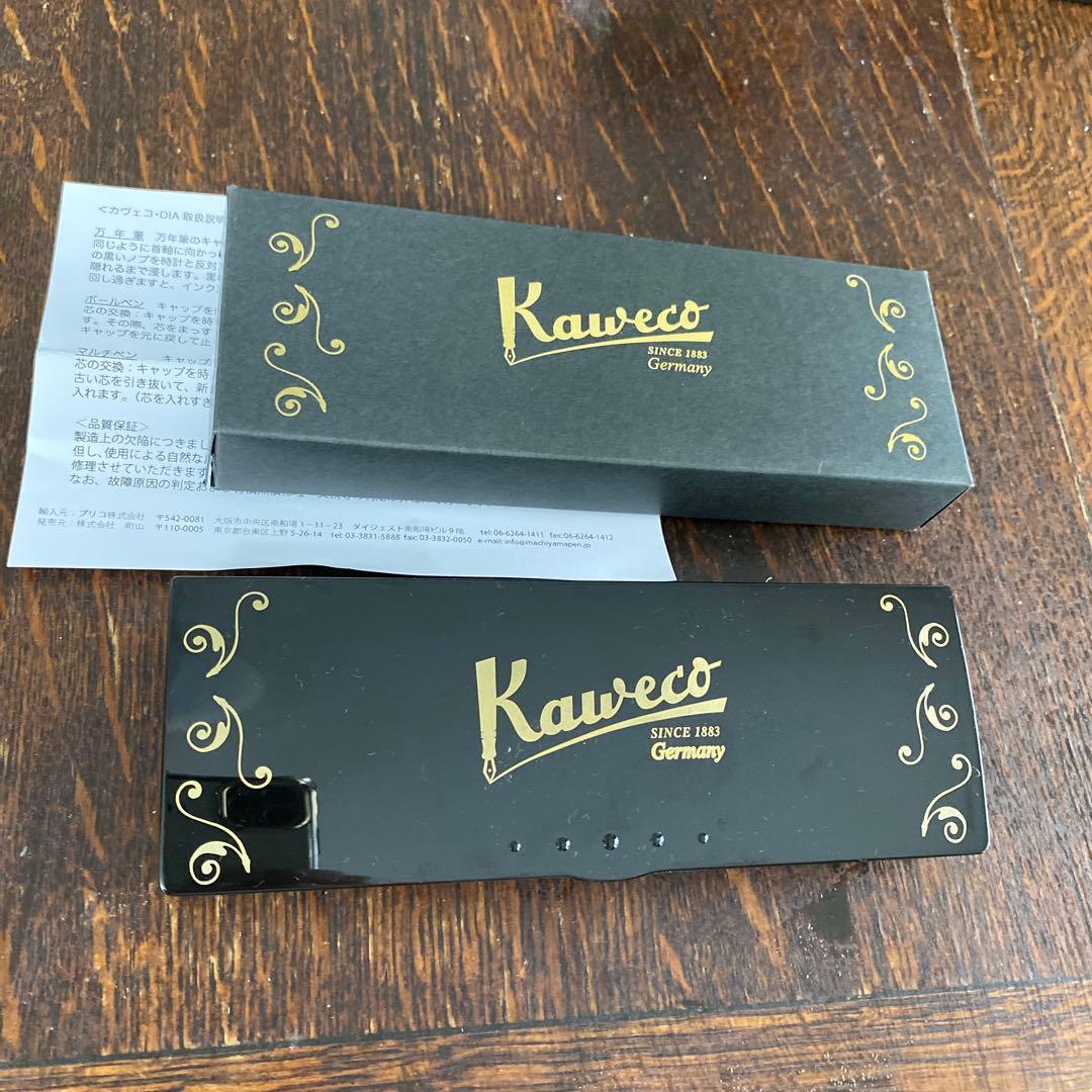 KawecoDia万年筆 黒Germany箱あり