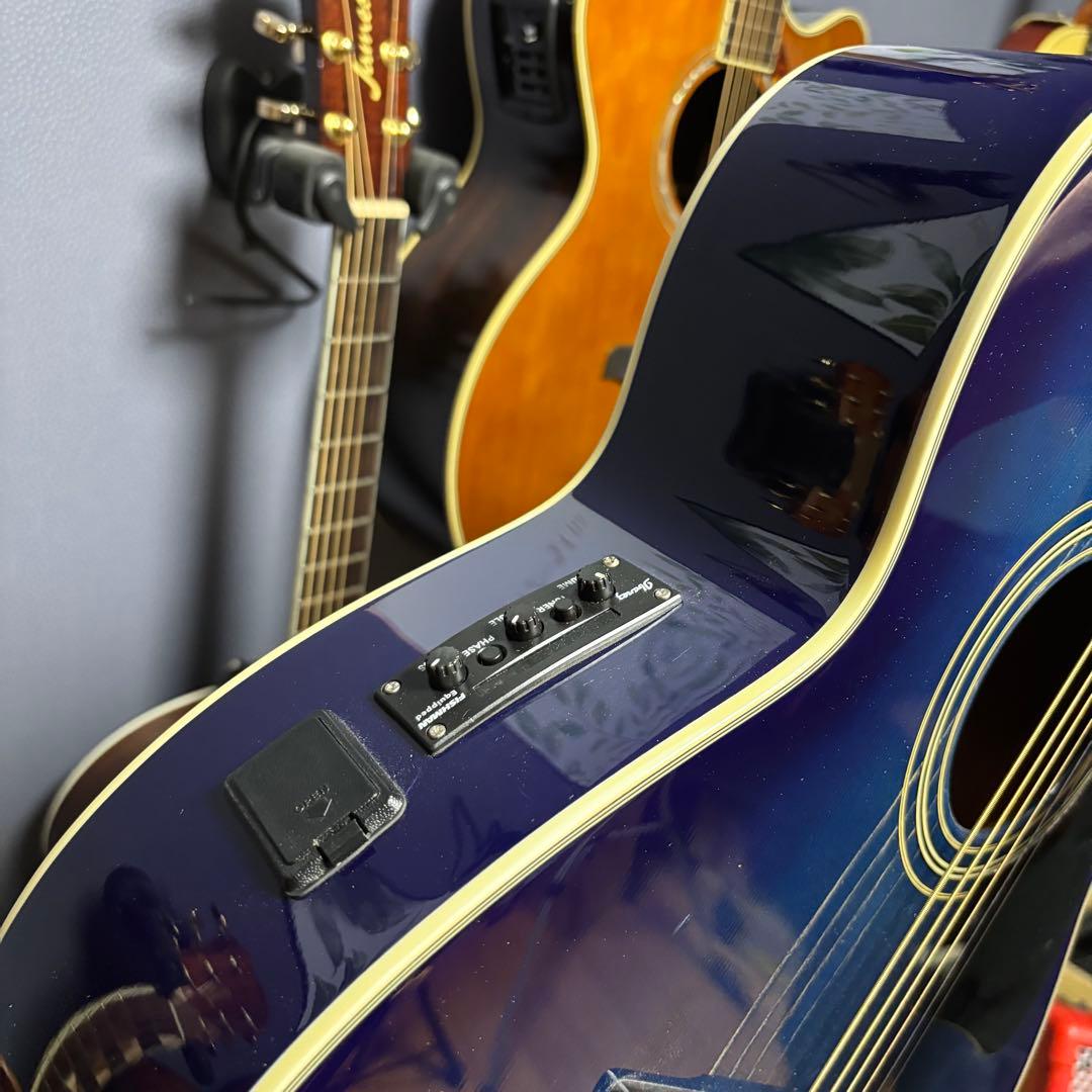 【美品エレアコ】James JF400-SBB fishmanプリアンプ装着