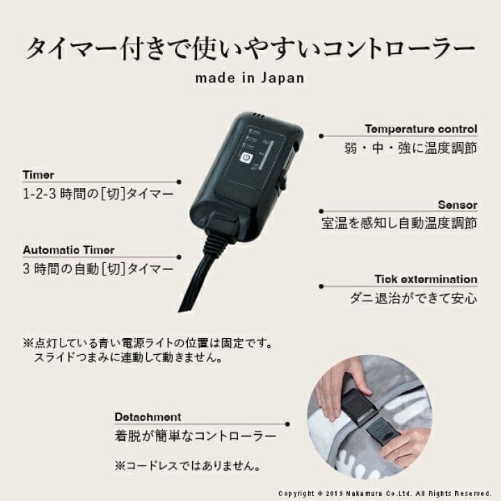 おーこ21230円の品【新品未使用】着る電気毛布（curun）ン エルク柄