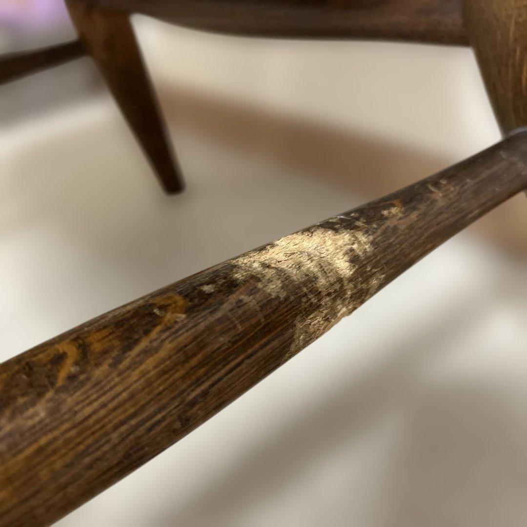 飛騨産業☆ヒダサンギョウ　キツツキマーク☆ウィンザーチェアー 木製